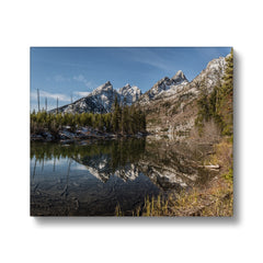 Cordial String Lake Grand Teton Canvas