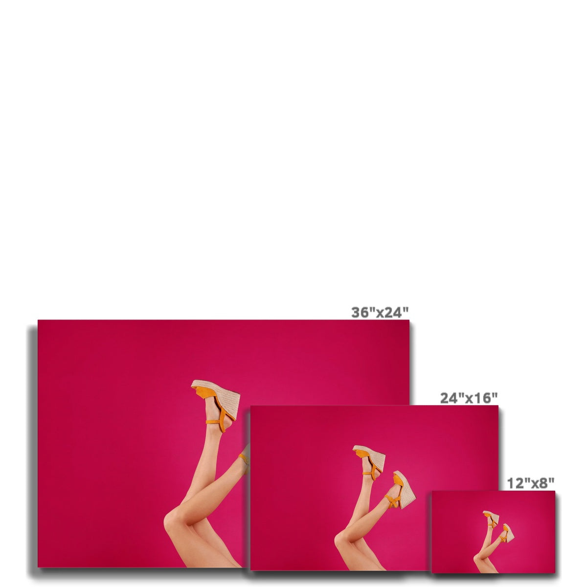 Barbie in Wedge Heels Art Canvas