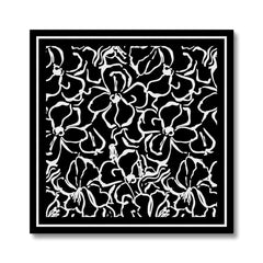 Seamless Floral Mosaic Design Canvas