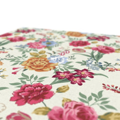 Maximal Bright Colour Floral Print Canvas