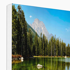 Tranquil String Lake Grand Teton Canvas