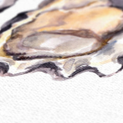 Oyster Shell Art  Canvas