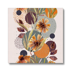 Serene Floral Dreamscape  Canvas