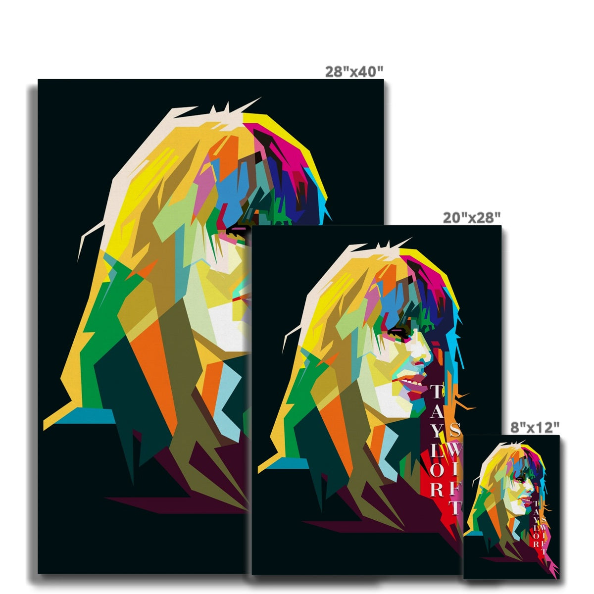 Adorable Taylor Swift Portrait Canvas