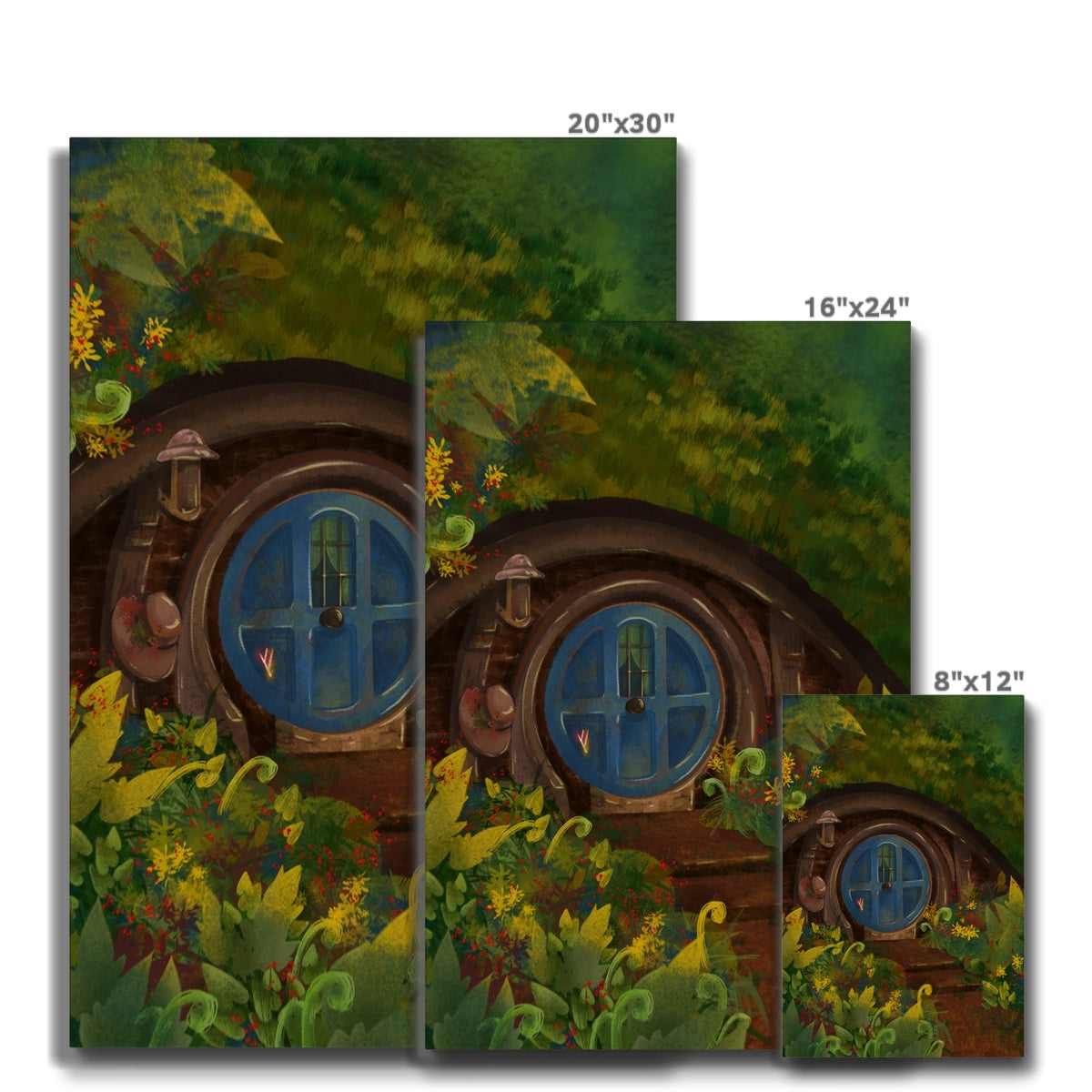 Lord Of Ring's House Door Animation   Canvas