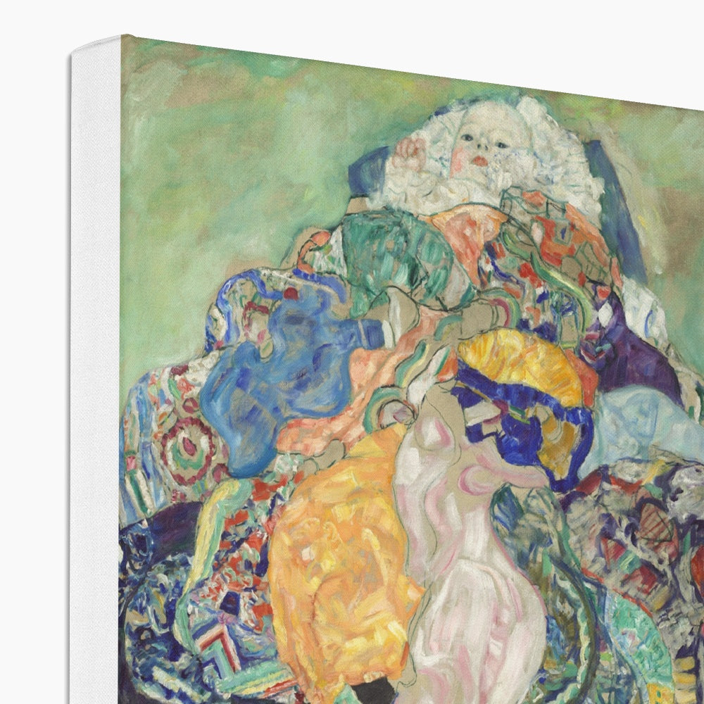 Baby By Gustav Klimt Canvas