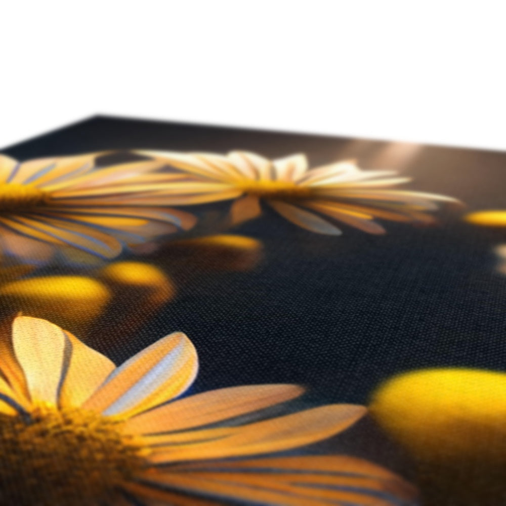 Breathtaking Yellow African Daisy Canvas