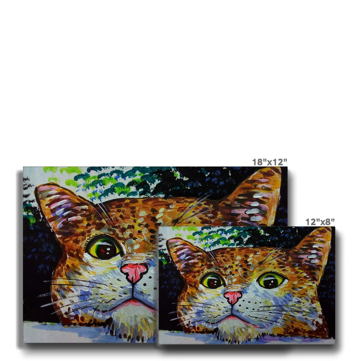 Precious Orange Cat Canvas