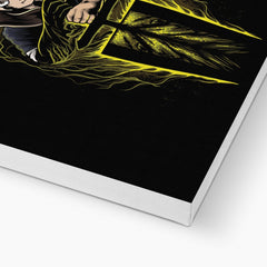 Yellow, Black Clover Art Canvas