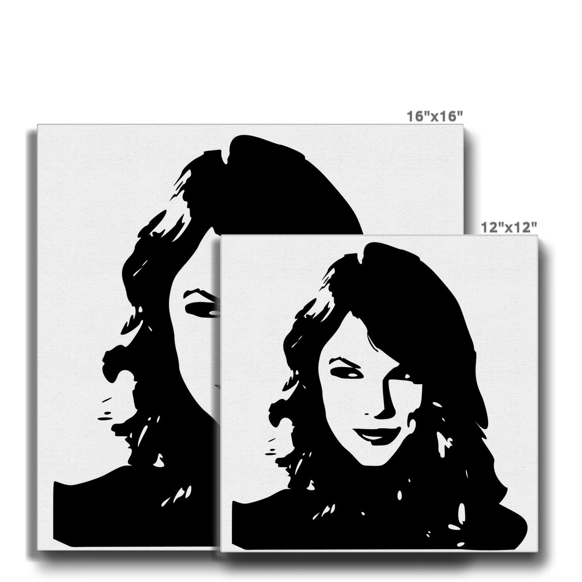 Eminent Taylor Swift Illustration Canvas