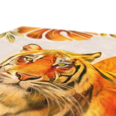 Tiger & Sun Wall Art Canvas