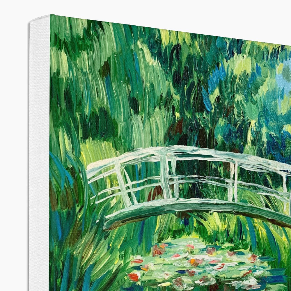 Delightful Monet Water Lilies Painting Canvas
