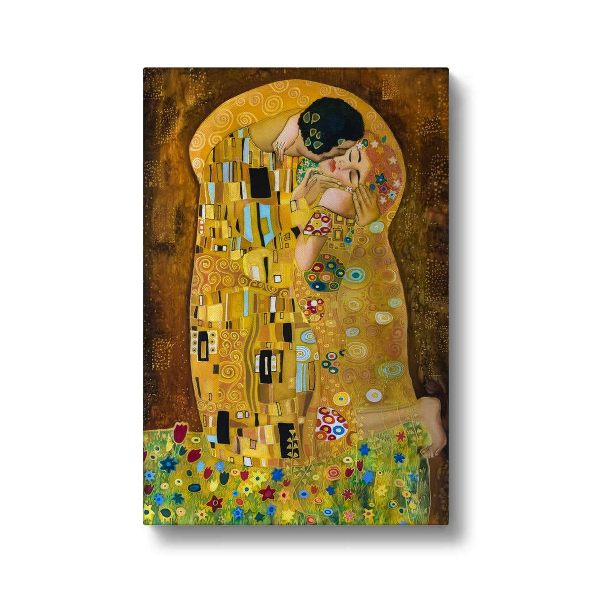 The Kiss By Gustav Klimt Canvas