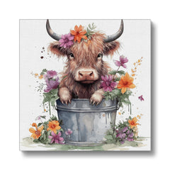 Enchanting Cowland Art  Canvas