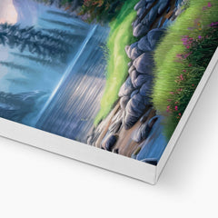 Magical Serenity On The River Art Canvas