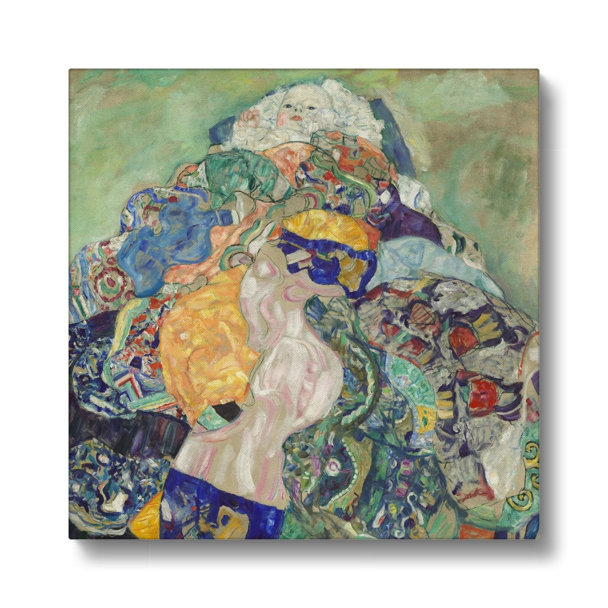 Baby By Gustav Klimt Canvas