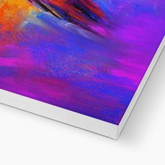 Abstract Multi Colour Humming Bird Art Canvas