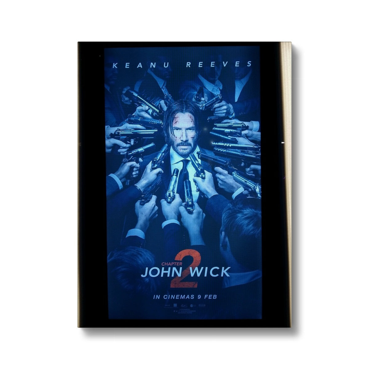John Whick 2 Movie Posters Canvas