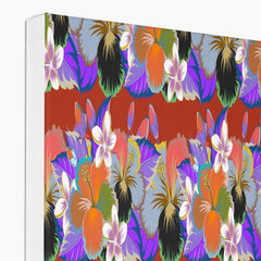 Abstract Lily Flowers Art Canvas