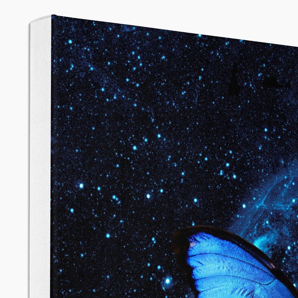 Twilight Butterfly Grace Canvas