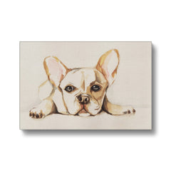 Light Brown Chihuahua Illustration Canvas