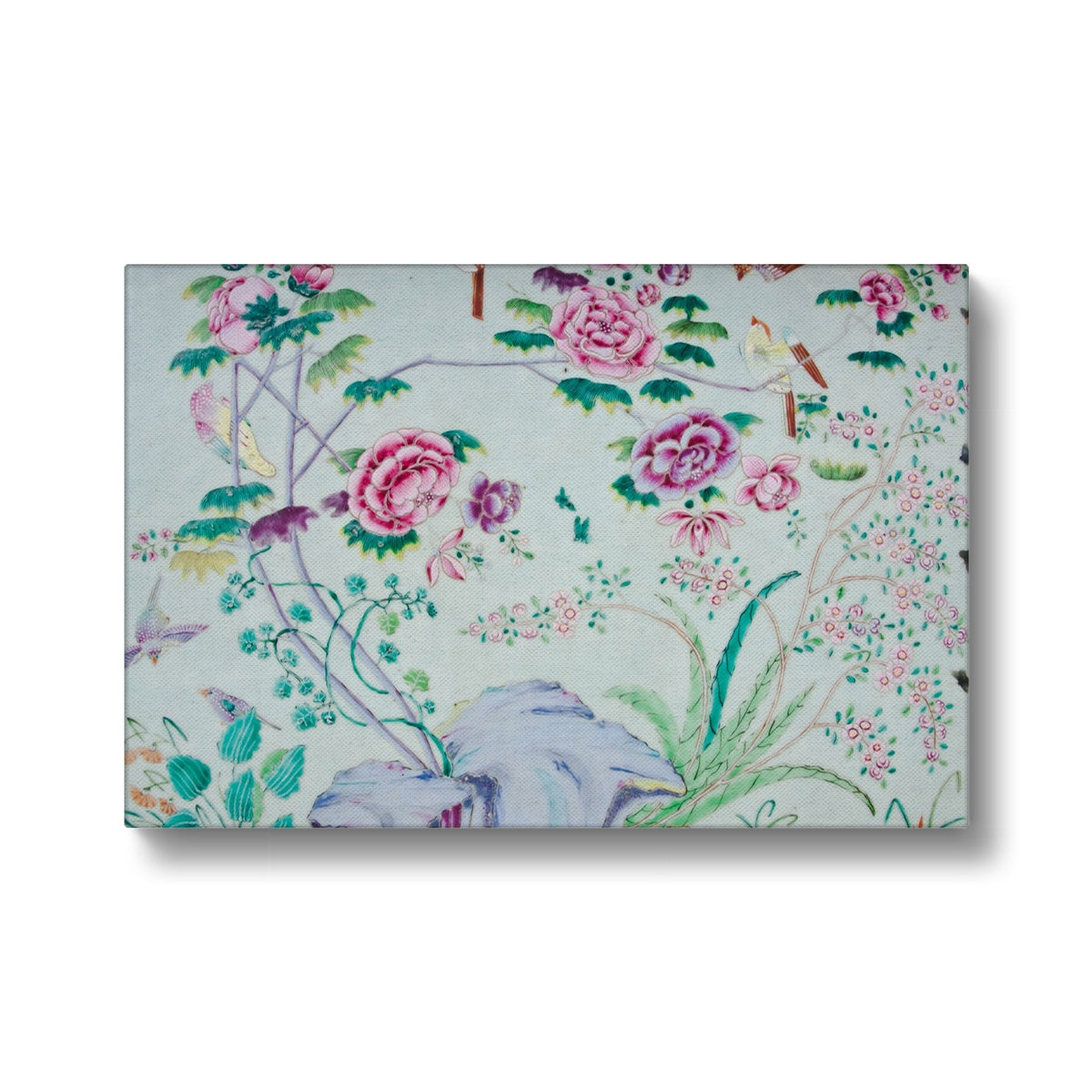 Charismatic Floral Print Canvas