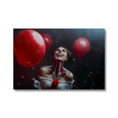 Elegant Clown Charisma Canvas