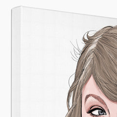 Taylor Swift Caricature Canvas