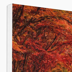 Autumn Fall Pathway Art Canvas