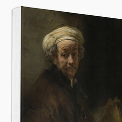 Self Portrait As The Apostle Paul , 1661 , Rembrandt van Rijn Canvas