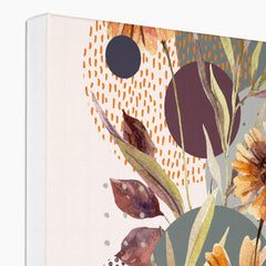 Serene Floral Dreamscape  Canvas