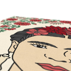 Farida Kahlo, Florals & Parrot Canvas