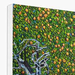 Lavish Yellow Fruit Tree Garden Canvas