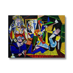 Les femmes d'Alger By Pablo Picasso Canvas