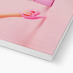 Aesthetic Barbie & Bag Canvas