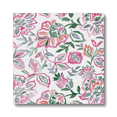 Luscious Pink Flower Painting  Canvas