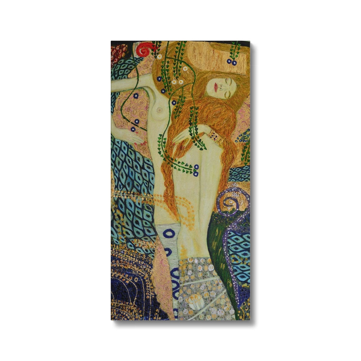 Water Serpents I By Gustav Klimt Canvas